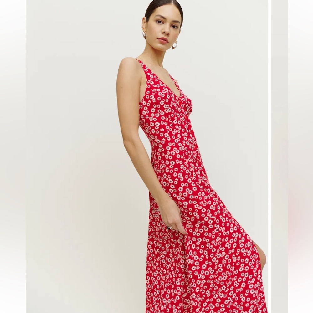 Reformation Luke Dress Jenna Colorway Size 2